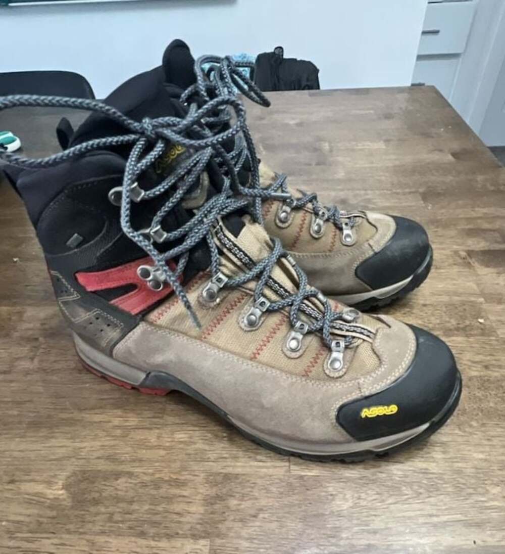 Asolo Fugitive GTX Men's Hiking Boots Wool Black Size US 13